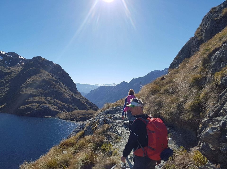 hiking in New Zealand