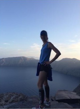 Trail Running Santorini Greece