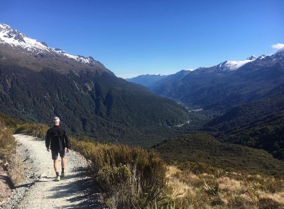 Exploring the trails in New Zealand