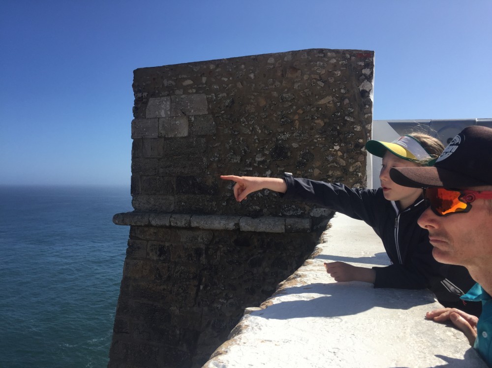 looking out from Cape St. Vincent