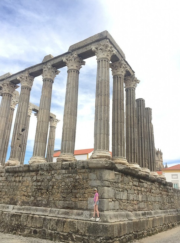 Roman temple Evora