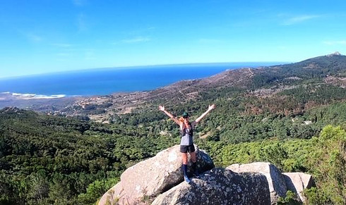 trail running views